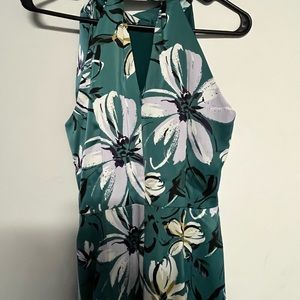 Maggie London halter tie midi dress size 2 EUC